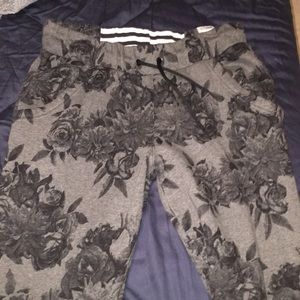 floral adidas pants